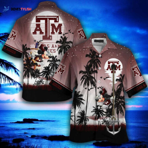 Texas A&m Aggies Ncaa Summer Hawaiian Shirt For Men Women