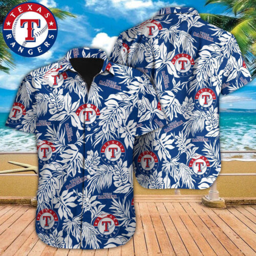 Texas Rangers MLB-Hawaiian Shirt For Men Women