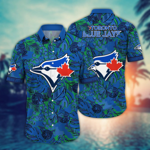 Toronto Blue Jays MLB Flower Hawaii Shirt   For Fans, Summer Football Shirts