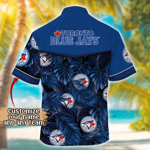 Toronto Blue Jays MLB Summer Hawaii Shirt And TShirt, Custom Football Shirts