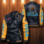 Ucla Bruins Leather Bomber Jacket