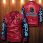 Ucla Bruins Leather Bomber Jacket