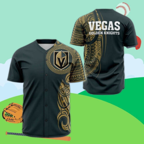 Vegas Golden Knights Baseball Jersey Custom For Fans BJ0123