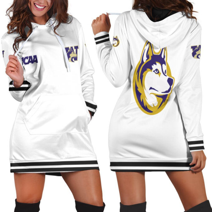 Washington Huskies Hoodie Dress For Women
