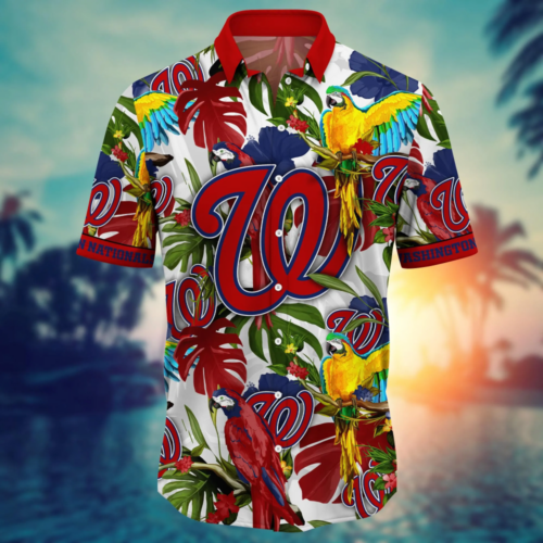 Washington Nationals MLB Flower Hawaii Shirt And Tshirt For Fans, Summer Football Shirts
