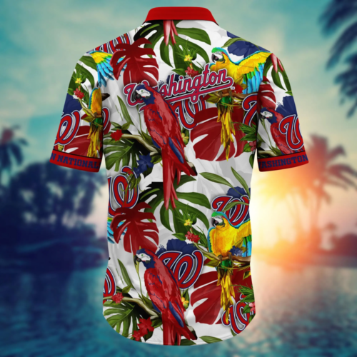 Washington Nationals MLB Flower Hawaii Shirt And Tshirt For Fans, Summer Football Shirts