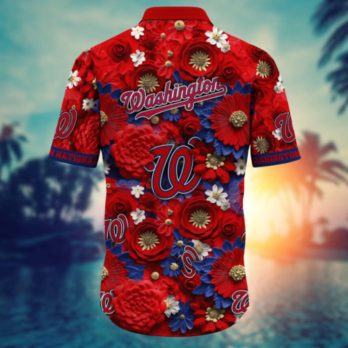 Washington Nationals MLB Hawaiian Shirt Trending For This Summer Customize Shirt Any Team