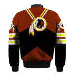 Washington Redskins Brown Bomber Jacket