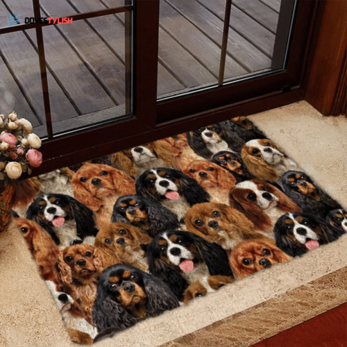 A Bunch Of West Highland White Terriers/Westie Doormat
