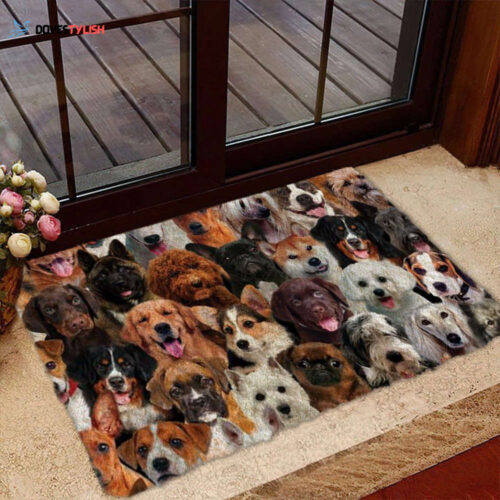 A Bunch Of Cavapoos Doormat