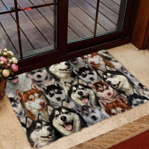 A Bunch Of Eskimos Doormat