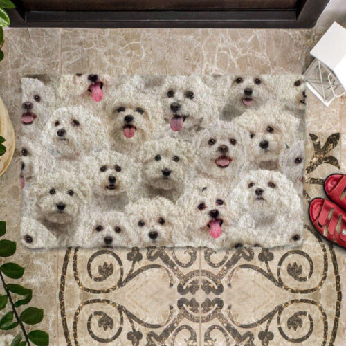 A Bunch Of Malteses Doormat