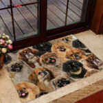 A Bunch Of Pekingeses Doormat