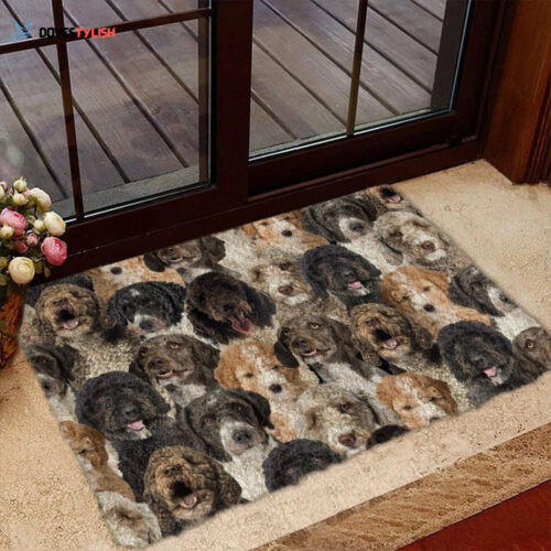 A Bunch Of Bernese Mountains Doormat