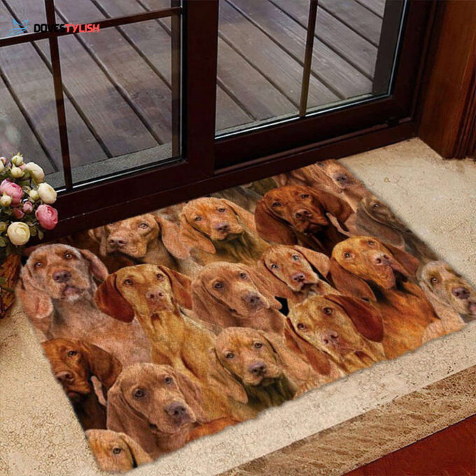 A Bunch Of Vizslas Doormat