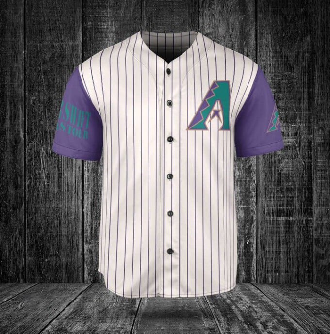 Arizona Diamondbacks Taylor Swift Fan Baseball Jersey BJ2226