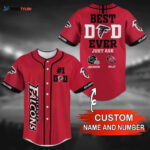Atlanta Falcons Personalized Baseball Jersey BJ0485