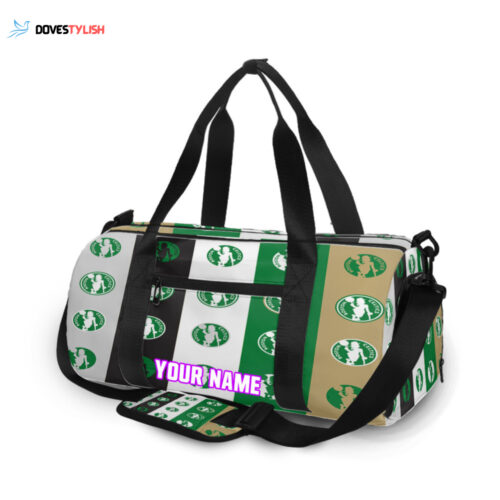 Boston Celtics 10 Personalized Name Travel Bag Gym Bag