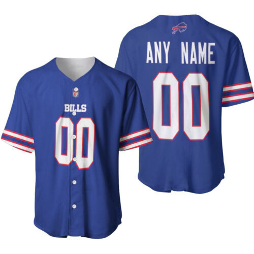 Buffalo Bills American Football Team Game Royal Designed Allover Gift For Bills Fans Baseball Jersey