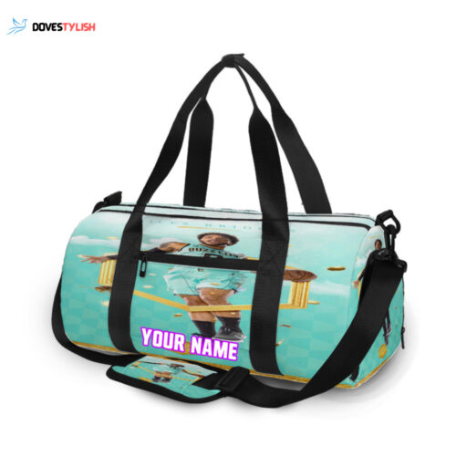 Baltimore Ravens Snoopy Unisex Gift Tee 2024Personalized Name Travel Bag Gym Bag