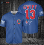 Chicago Cubs Taylor Swift Fan Baseball Jersey