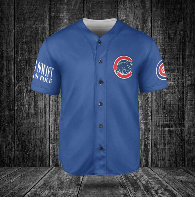 Chicago Cubs Taylor Swift Fan Baseball Jersey