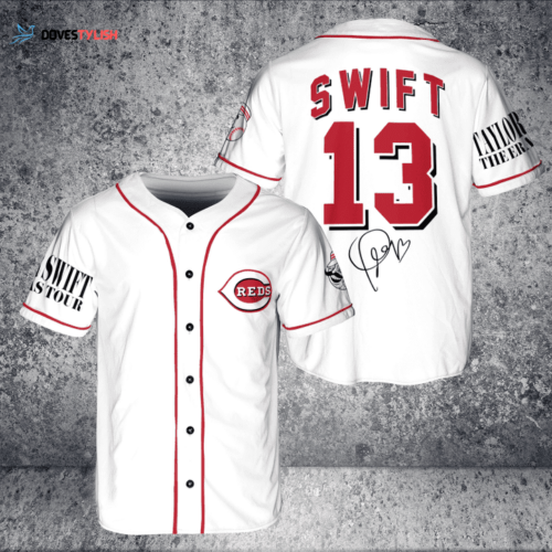 Cincinnati Reds Taylor Swift Fan Baseball Jersey BJ2238