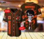 Cleveland Browns Baseball Jersey Personalized BJ0502