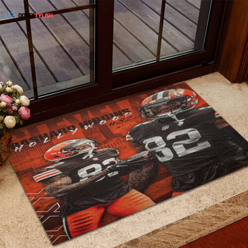Cleveland Browns Rashard Home Decor 2024 Foldable Doormat Indoor Outdoor Welcome Mat Home Decor