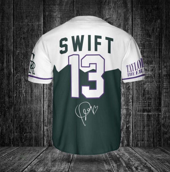 Colorado Rockies Taylor Swift Fan Baseball Jersey BJ2241