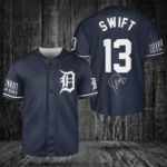 Detroit Tiger Taylor Swift Fan Baseball Jersey BJ2243