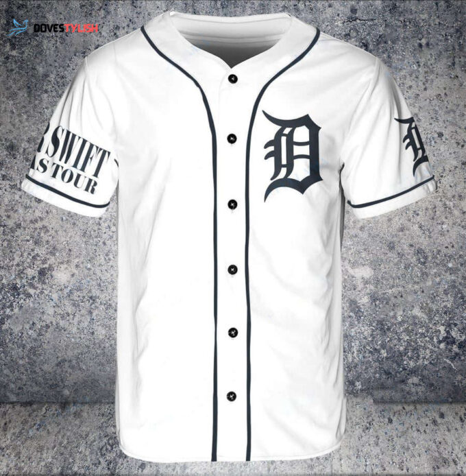 Detroit Tiger Taylor Swift Fan Baseball Jersey BJ2244