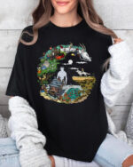 Ghibli Studio Art Anime Vintage Sweatshirt T-shirt Hoodie Unisex Gift Tee 2024