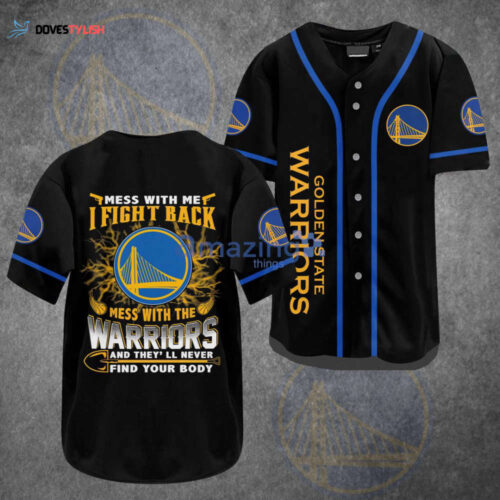 Golden State Warriors Baseball Jersey