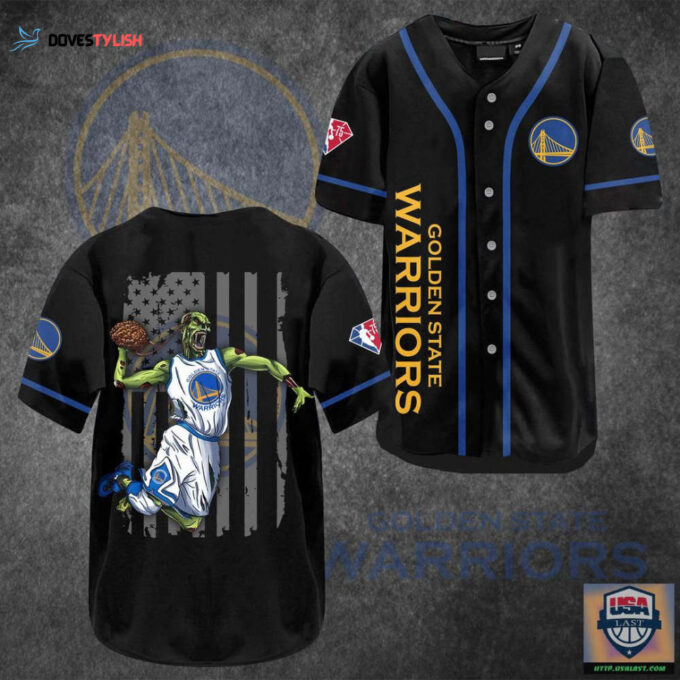 Golden State Warriors Baseball Jersey