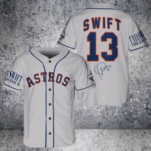 Houston Astros Taylor Swift Fan Baseball Jersey BJ2245