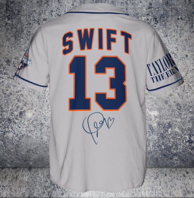 Houston Astros Taylor Swift Fan Baseball Jersey BJ2245