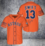 Houston Astros Taylor Swift Fan Baseball Jersey BJ2246