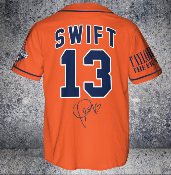 Houston Astros Taylor Swift Fan Baseball Jersey BJ2246