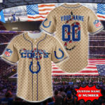 Indianapolis Colts Baseball Jersey Gucci NFL Custom For Fans BJ2208