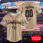 Jacksonville Jaguars Baseball Jersey Gucci NFL Custom For Fans Gift for Fans