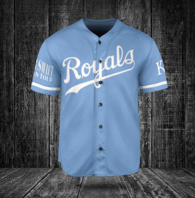 Kansas City Royals Taylor Swift Fan Baseball Jersey BJ2248