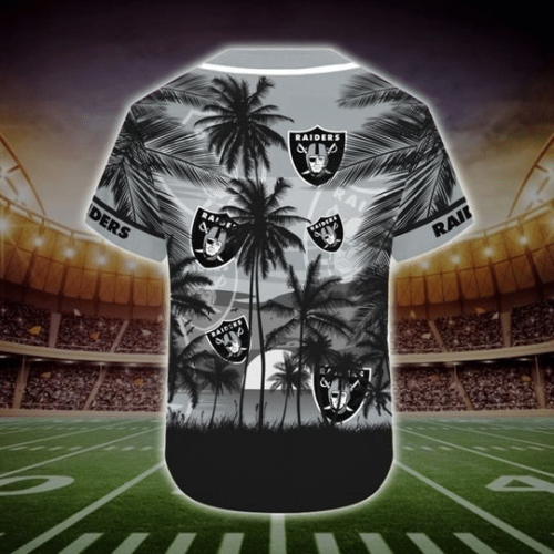 Las Vegas Raiders Tropical Baseball Jersey