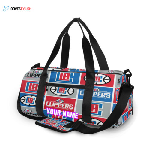 Los Angeles Clippers Unisex Gift Tee 2024Personalized Name Travel Bag Gym Bag