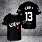 Los Angeles Dodgers Taylor Swift Fan Baseball Jersey BJ2253