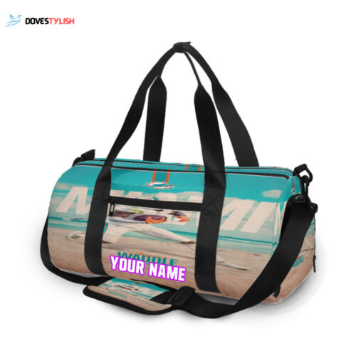 Miami Dolphins Jaylen Unisex Gift Tee 2024Personalized Name Travel Bag Gym Bag