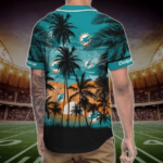 Miami Dolphins Tropical Baseball Jersey