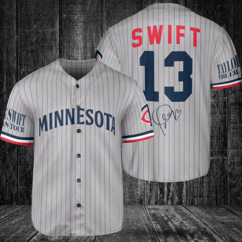 Minnesota Twins Taylor Swift Fan Baseball Jersey BJ2257