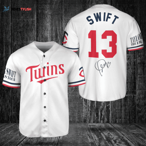 Minnesota Twins Taylor Swift Fan Baseball Jersey BJ2258