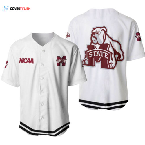 Ohio State Buckeyes Classic White With Mascot Gift For Ohio State Buckeyes Fans Baseball Jersey